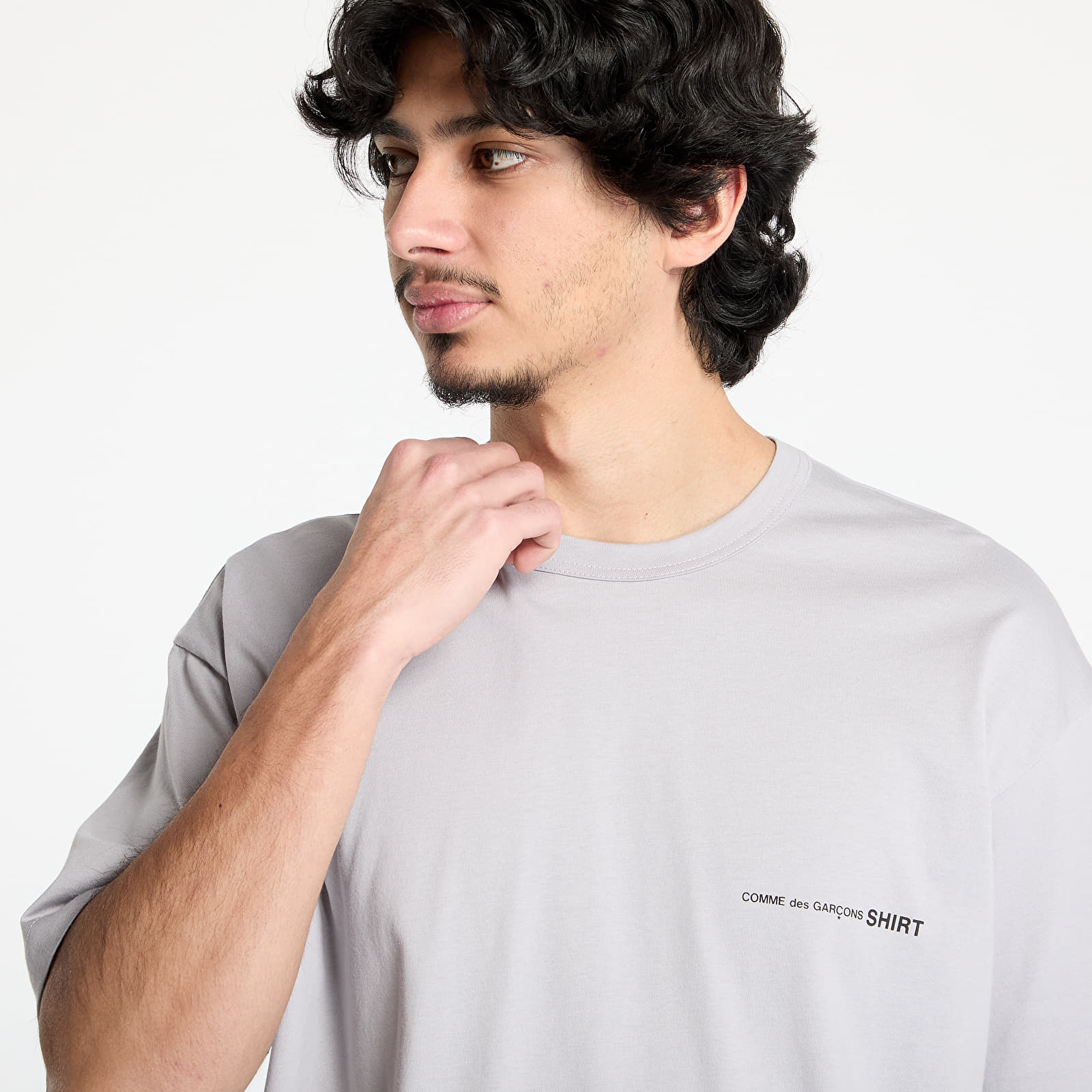 T-Shirts Comme des Garçons SHIRT Knit T-Shirt Grey