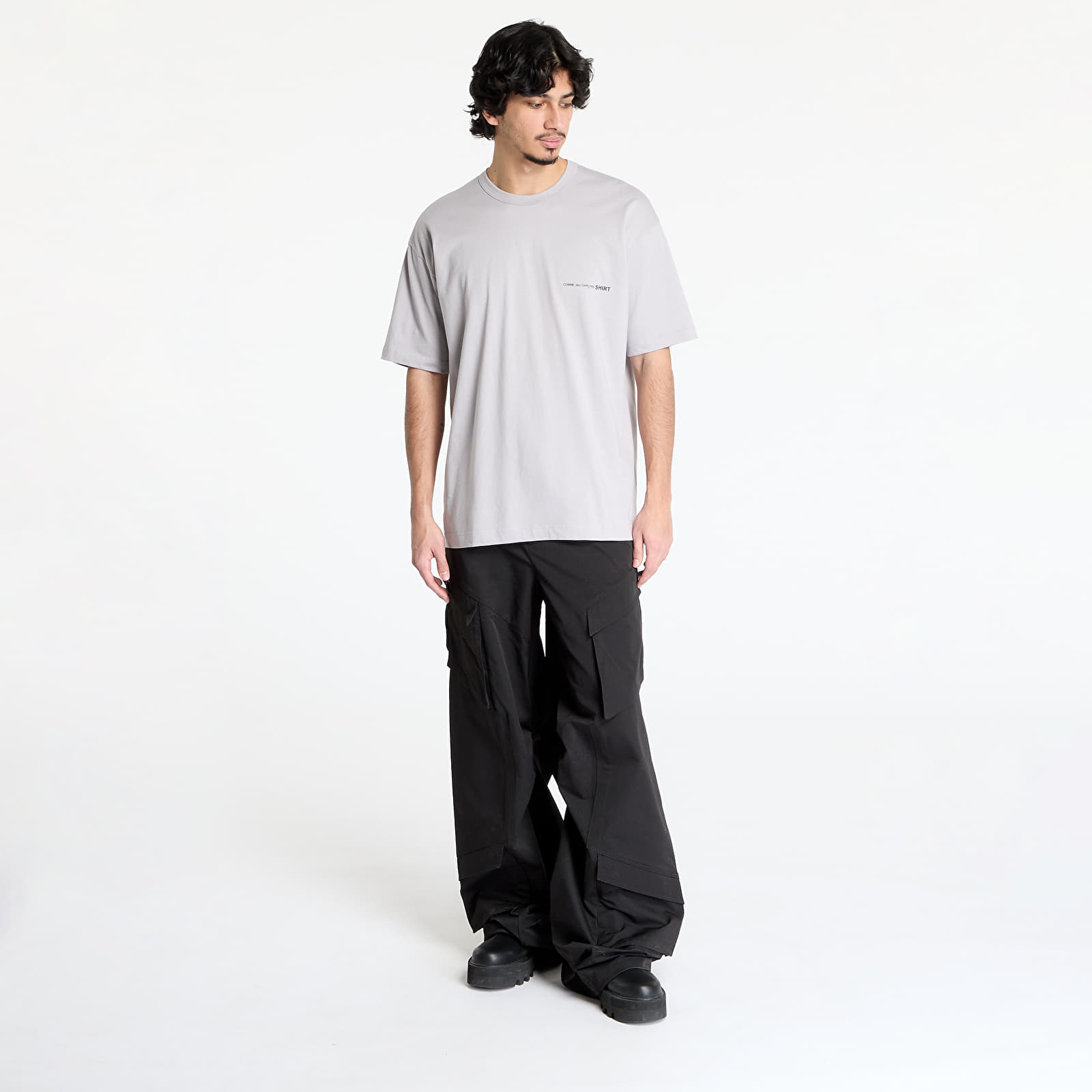 T-Shirts Comme des Garçons SHIRT Knit T-Shirt Grey