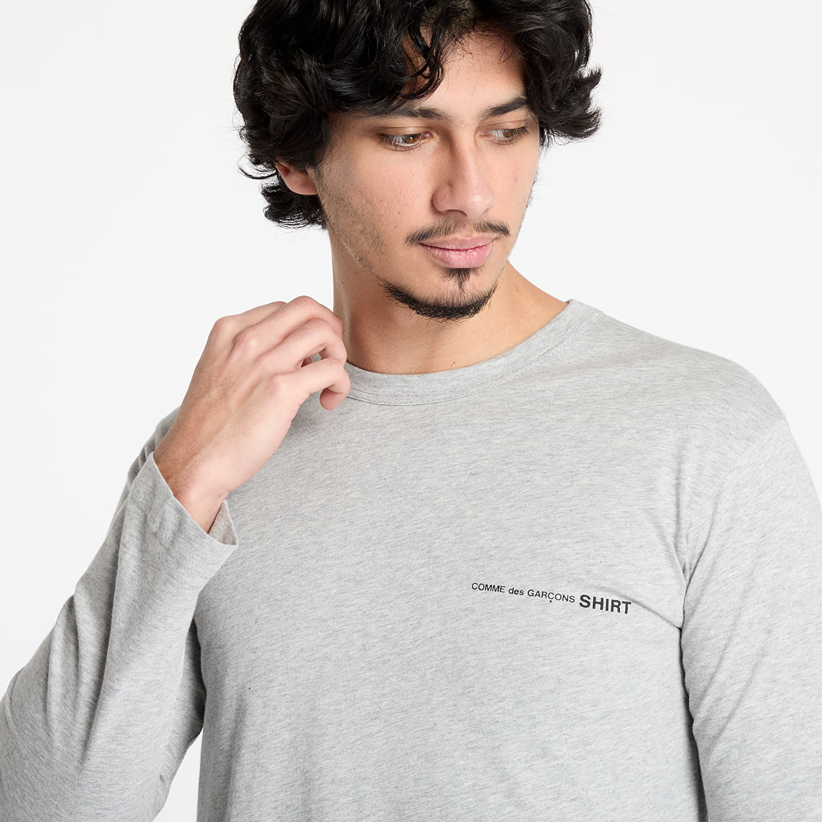 T-Shirts Comme des Garçons SHIRT Knit T-Shirt Grey