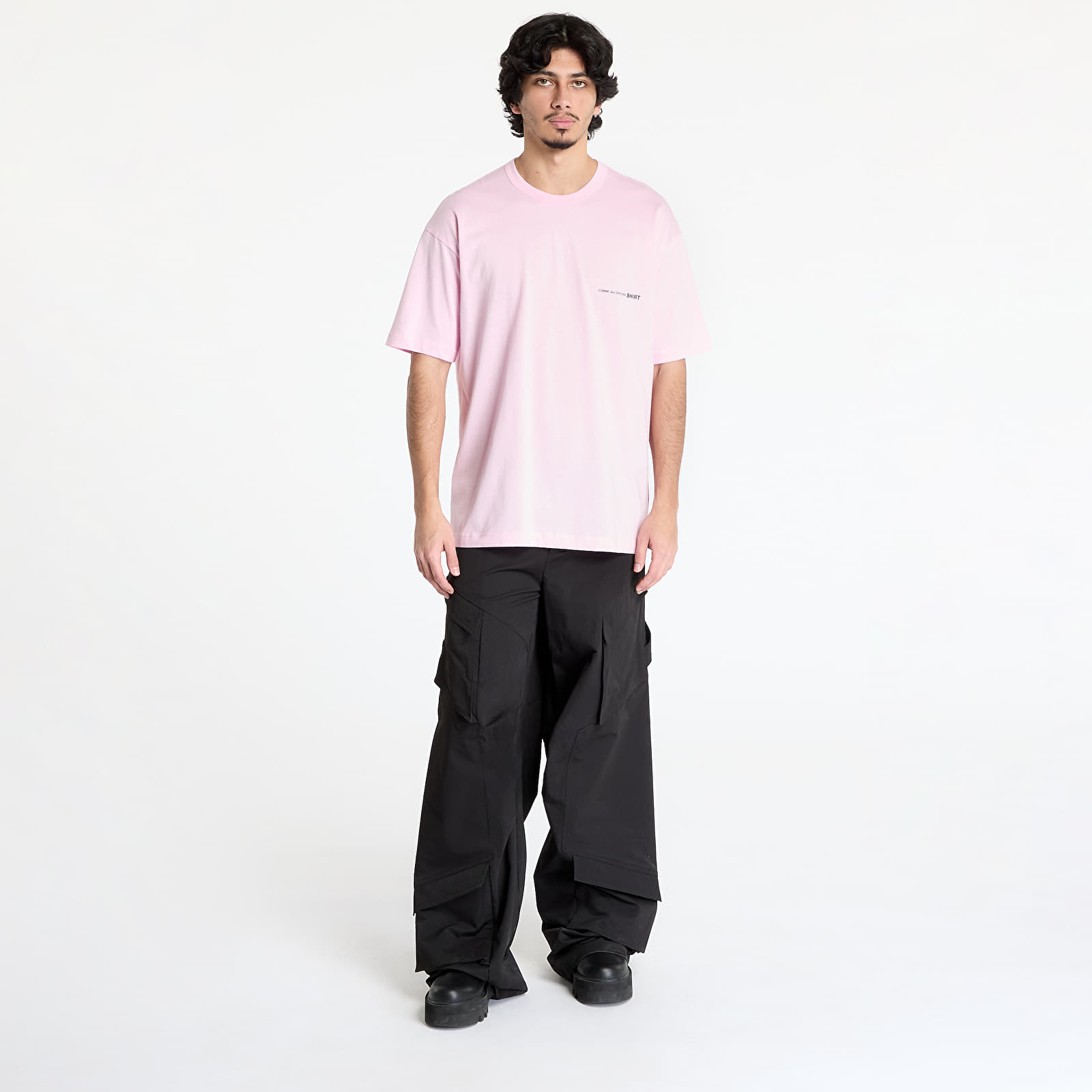 T-Shirts Comme des Garçons SHIRT Knit T-Shirt Pink