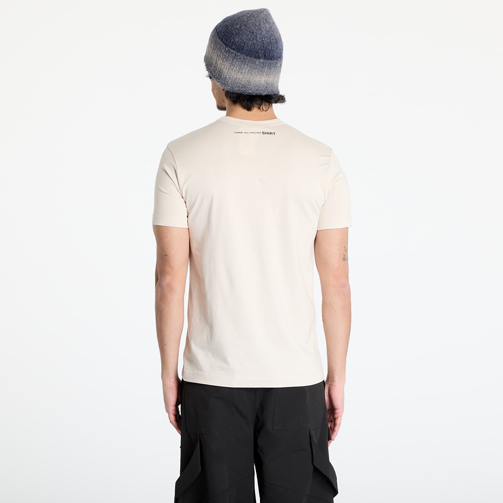 T-paidat Comme des Garçons SHIRT Knit T-Shirt Beige