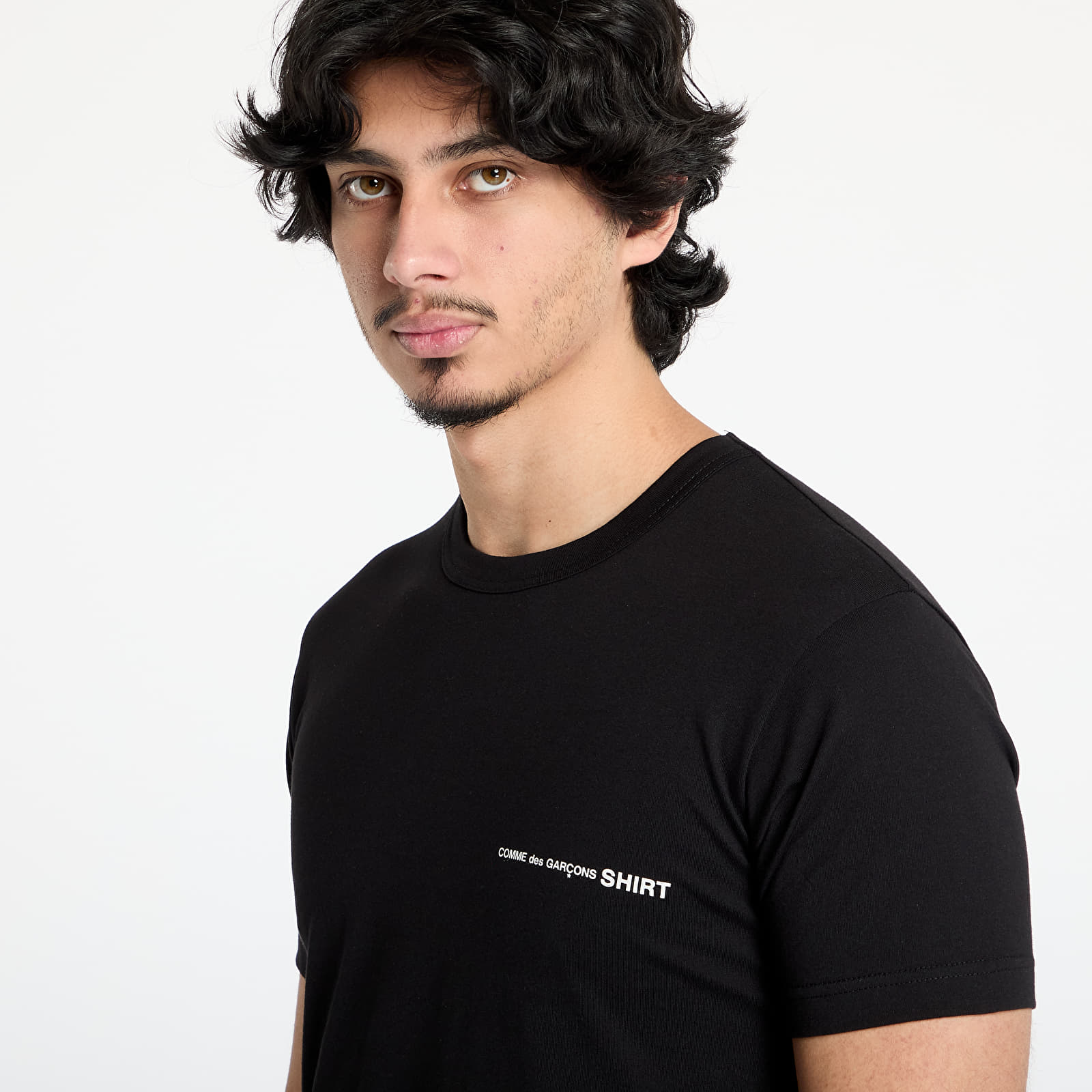 T-krekli Comme des Garçons SHIRT Knit T-Shirt Black