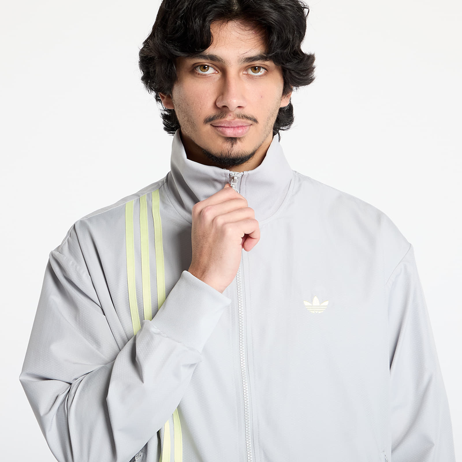 Herrenjacken adidas Fashion Firebird Track Top Grey/ Grey Two
