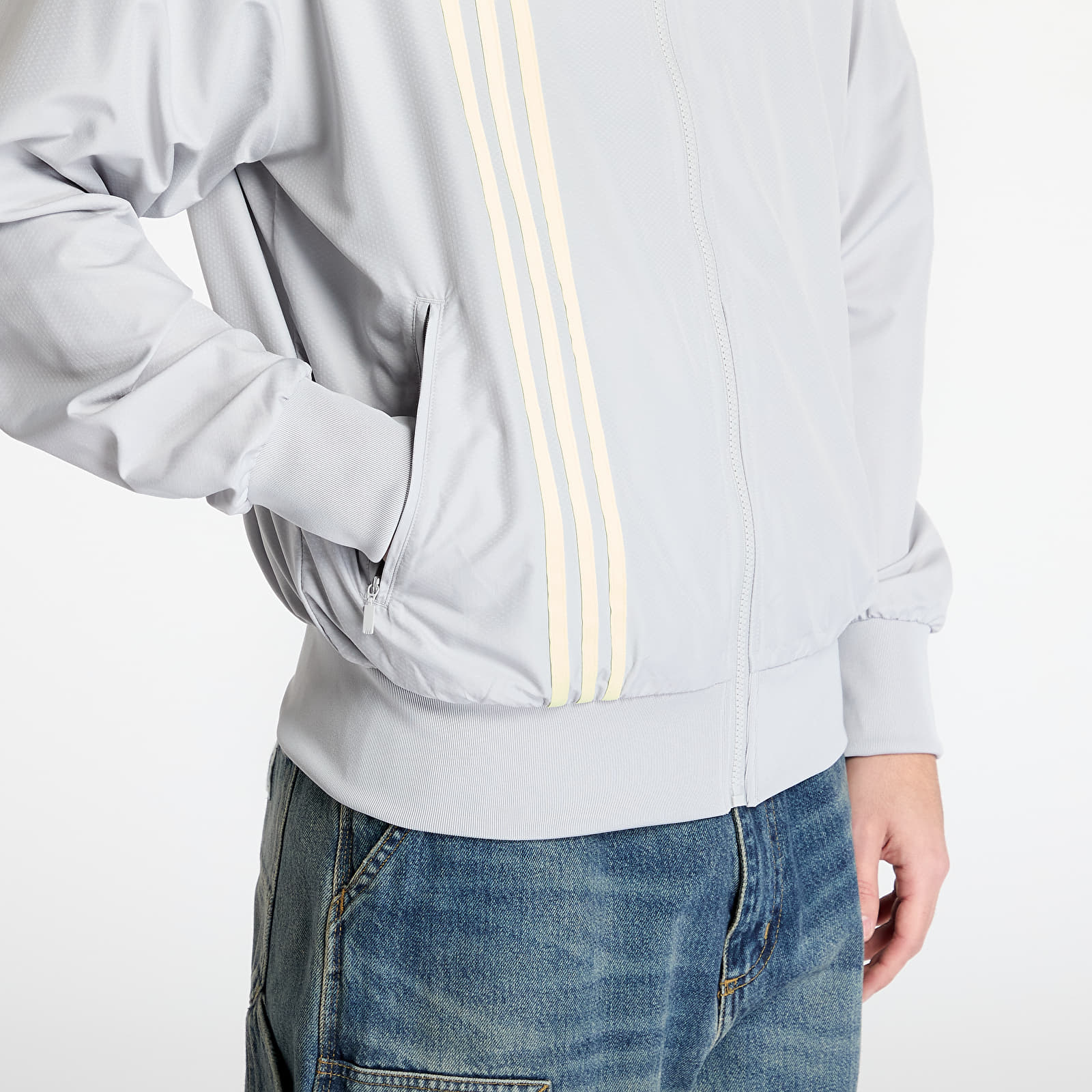 Herrenjacken adidas Fashion Firebird Track Top Grey/ Grey Two