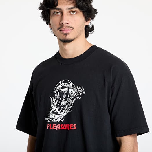 T-shirts PLEASURES 9Th Street T-Shirt Black | Footshop