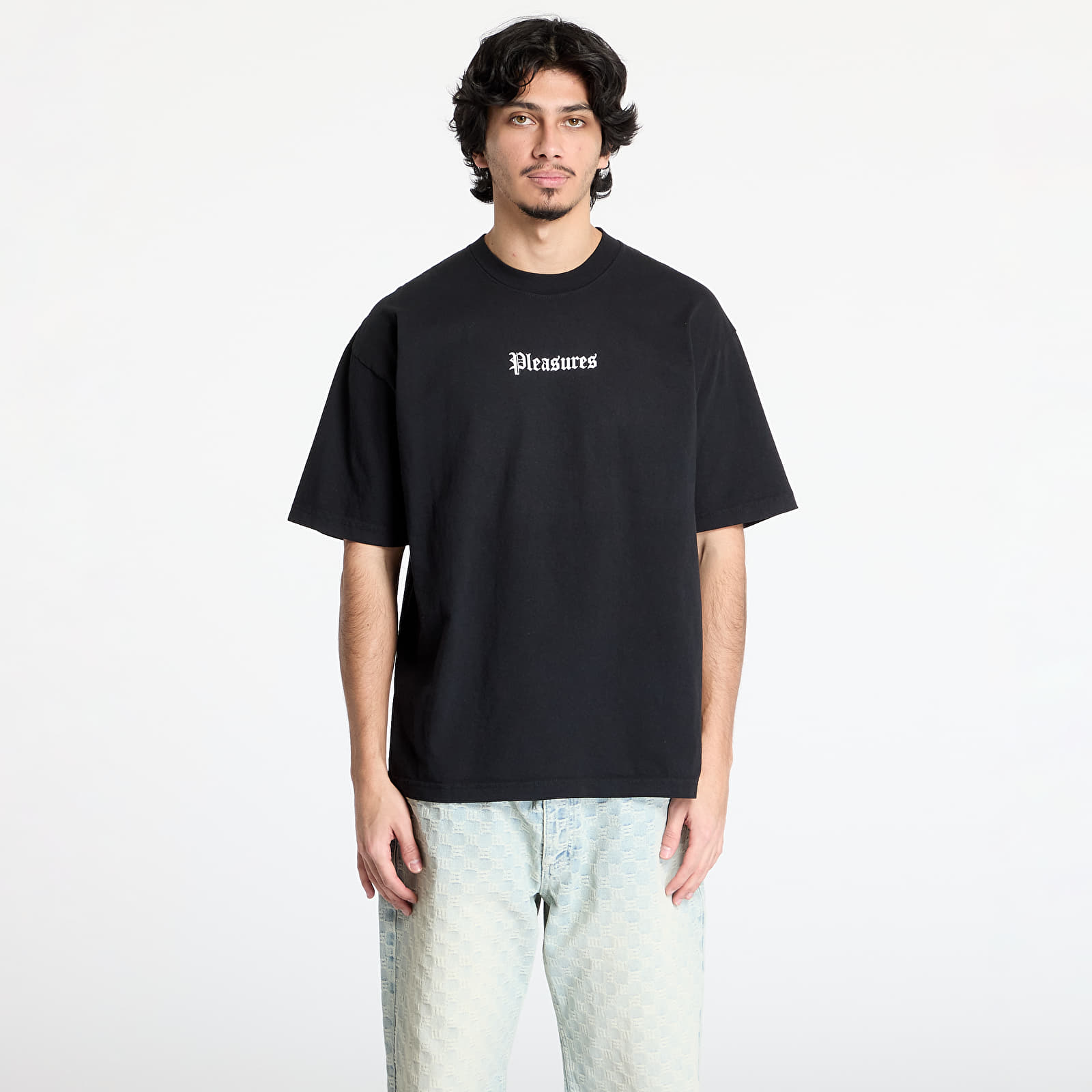 T-Shirts PLEASURES Burn Again T-Shirt Black