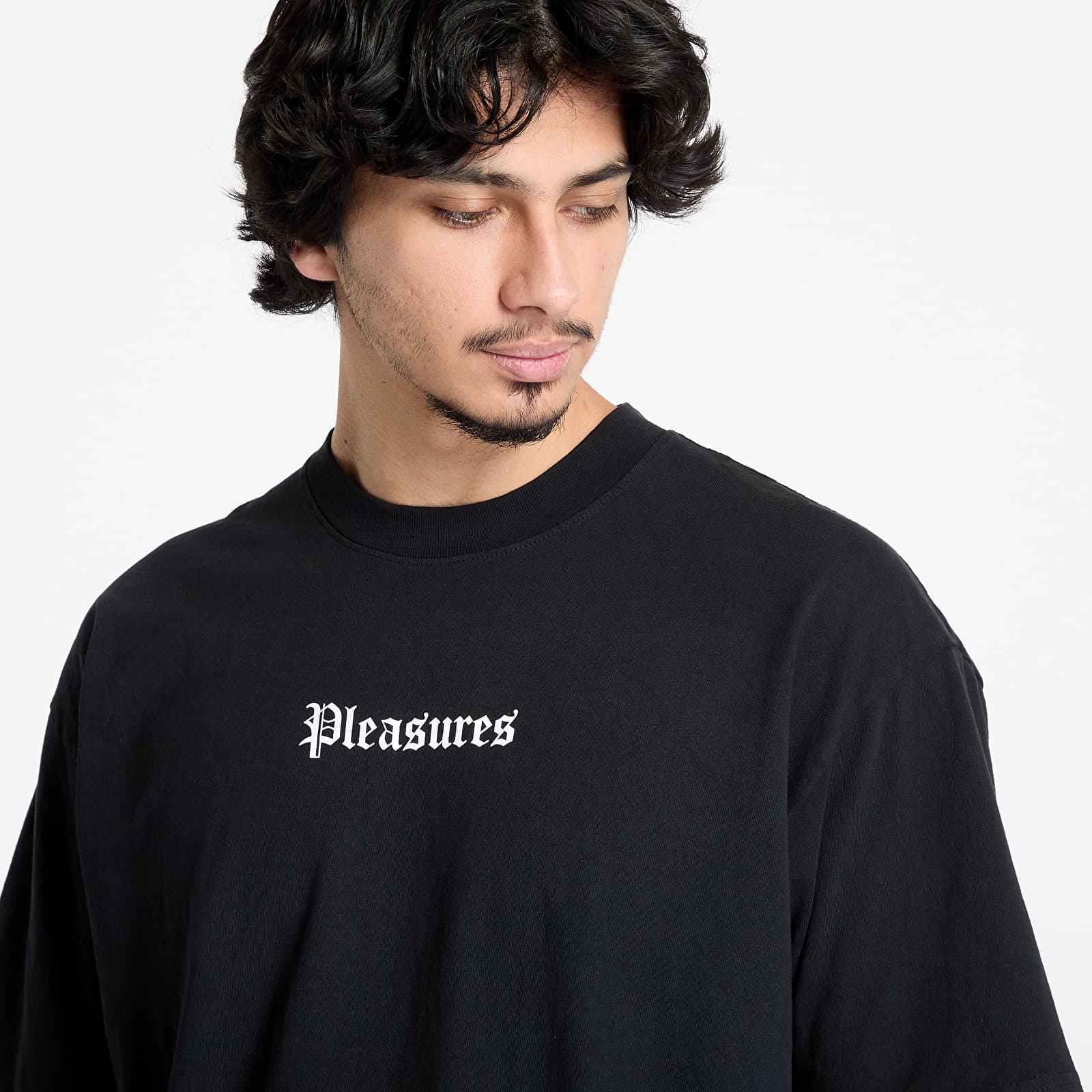 T-Shirts PLEASURES Burn Again T-Shirt Black