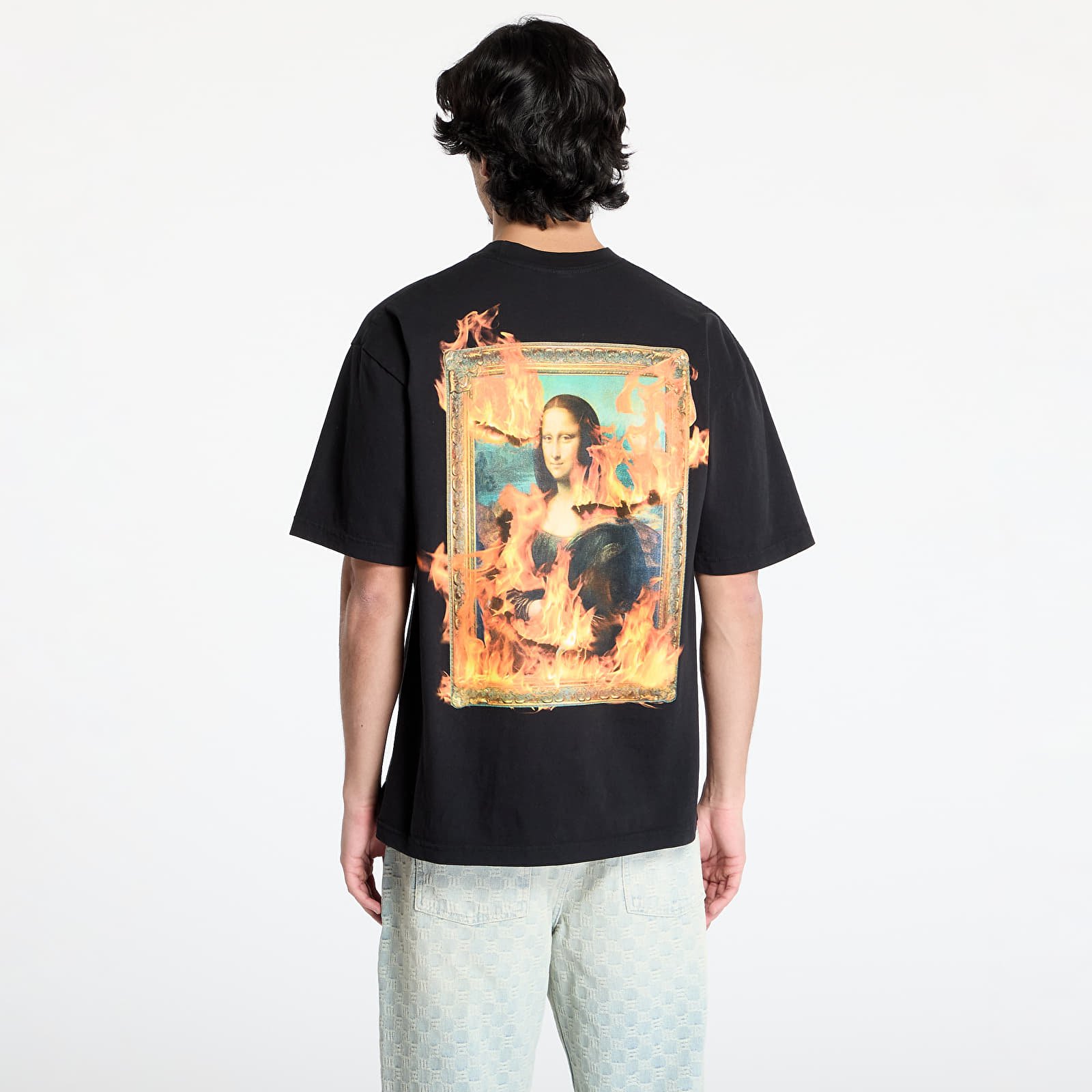 T-Shirts PLEASURES Burn Again T-Shirt Black