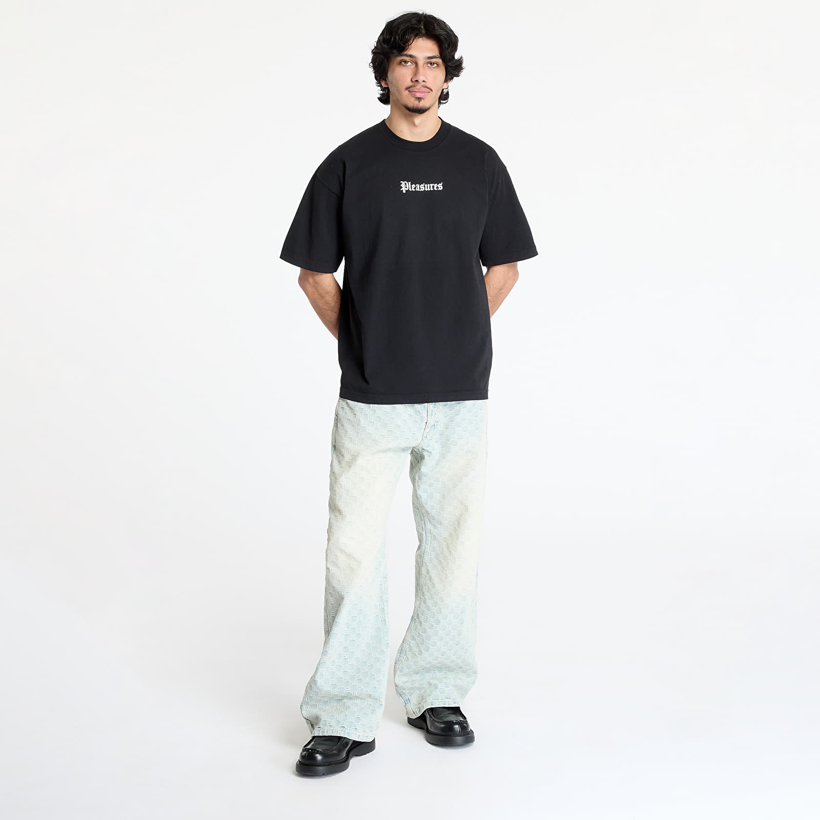 T-Shirts PLEASURES Burn Again T-Shirt Black
