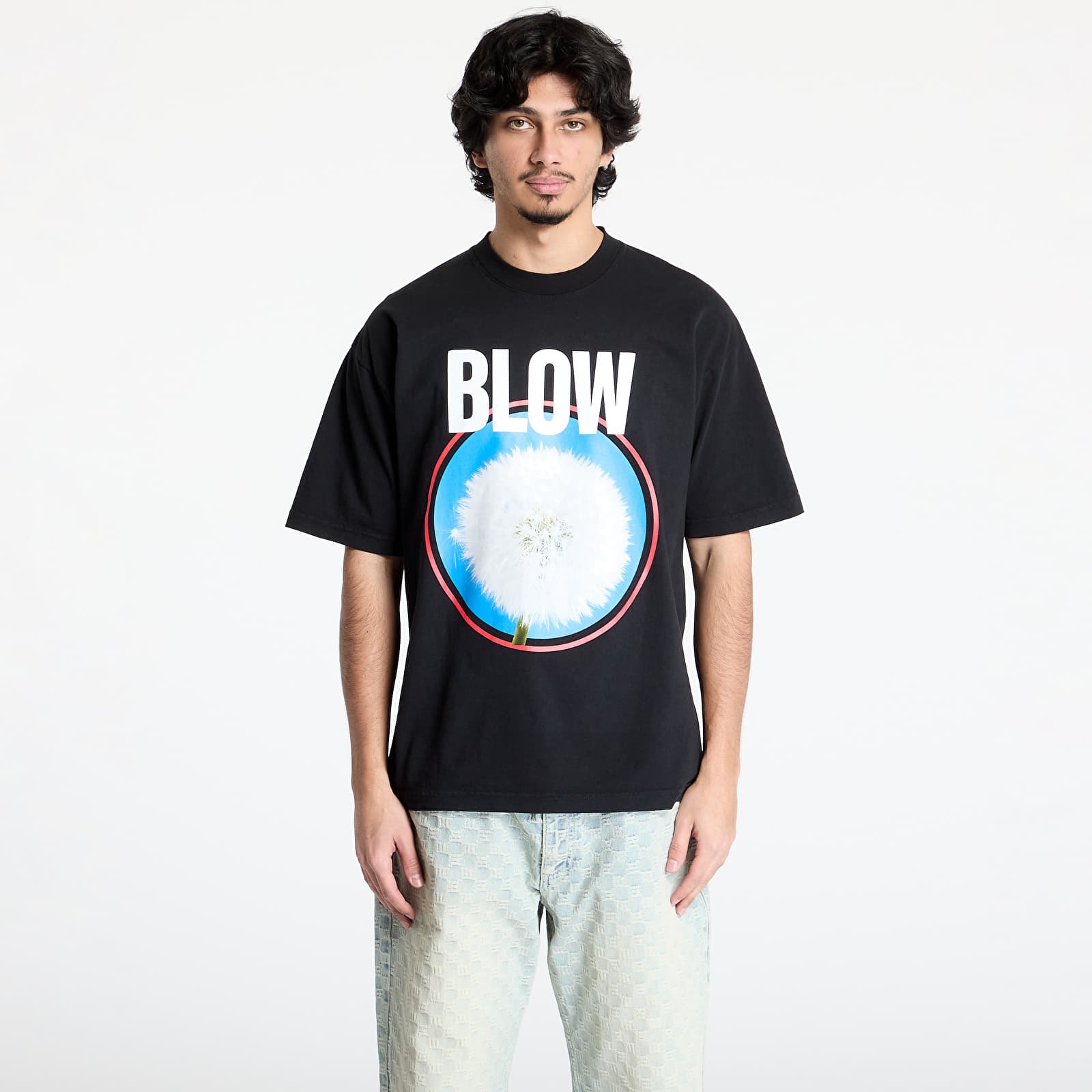 Pánská trička PLEASURES Blow T-Shirt Black