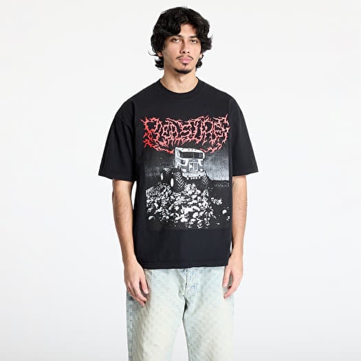 PLEASURES Off Road T-Shirt Black