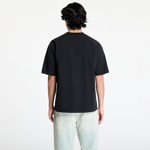 Men's T-shirts PLEASURES Off Road T-Shirt Black | Footshop