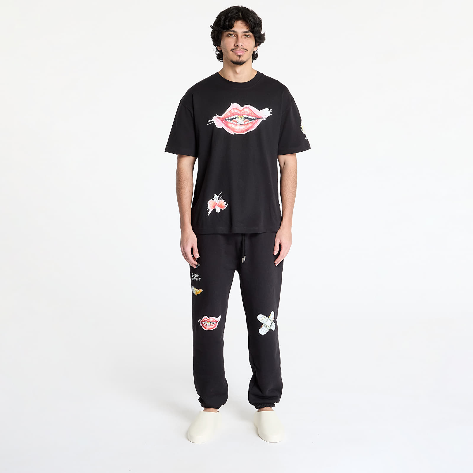 Jogger Pants FTSHP x Kurňavka Sweatpants UNISEX Black