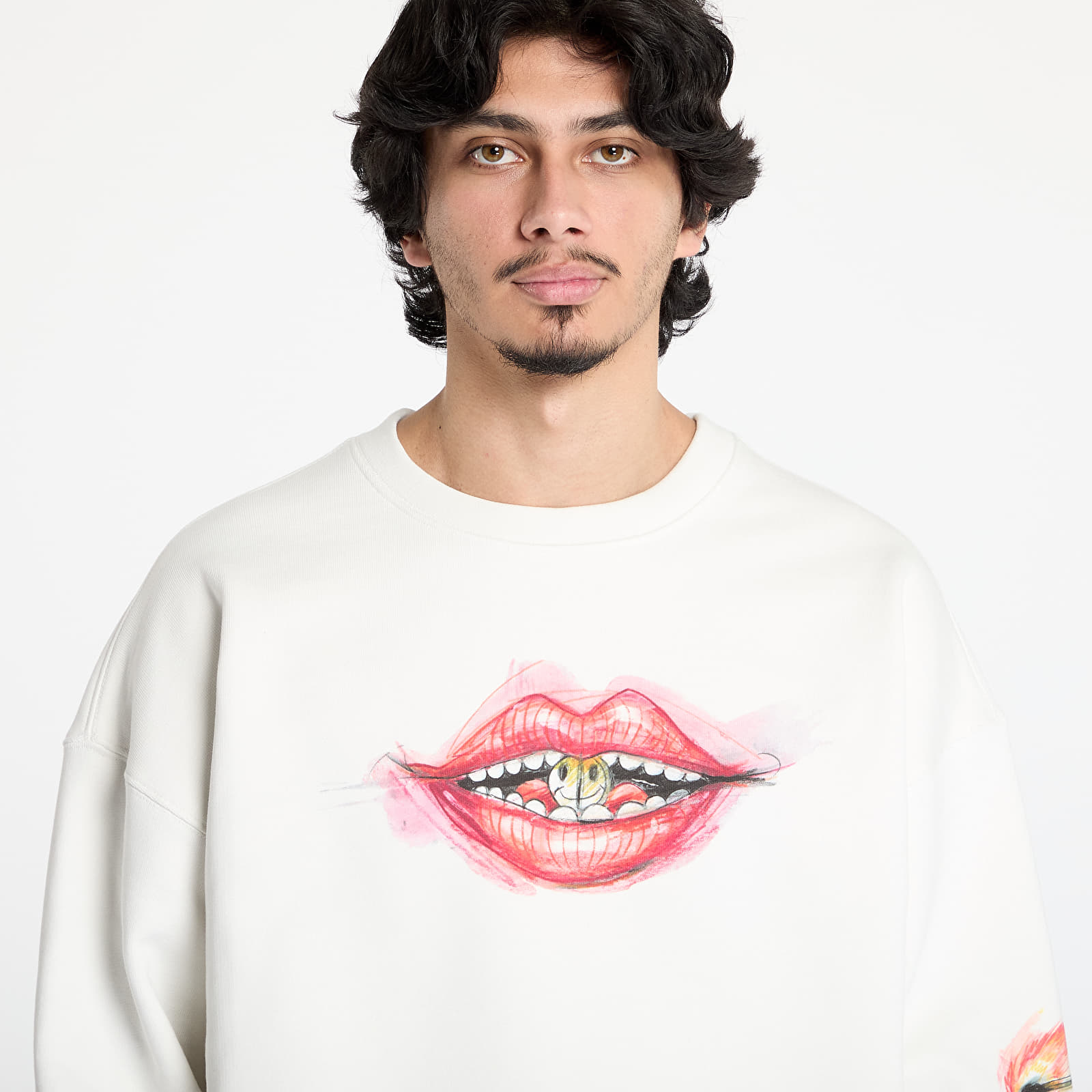 Mikiny FTSHP x Kurňavka Crewneck UNISEX Off White