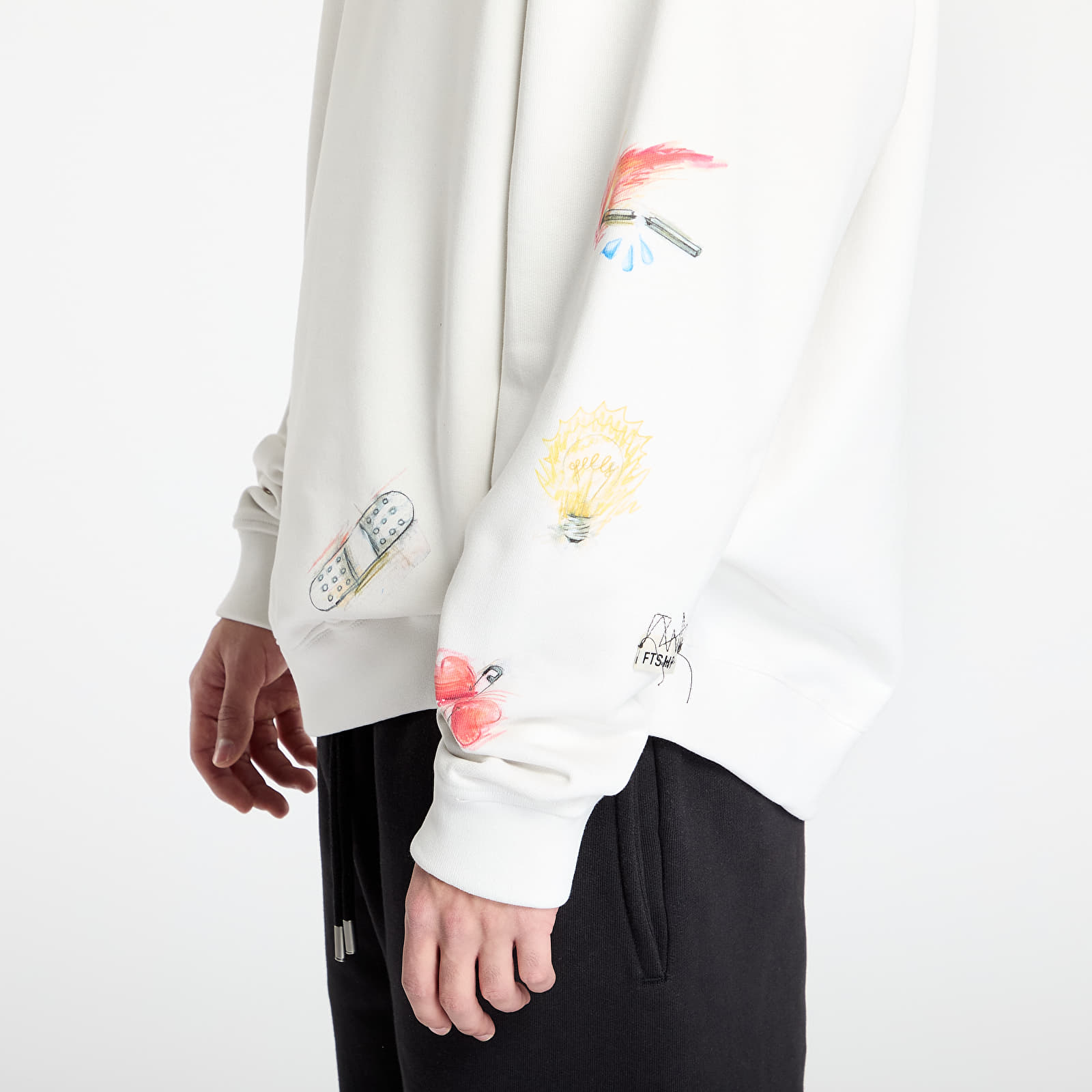 Mikiny FTSHP x Kurňavka Crewneck UNISEX Off White