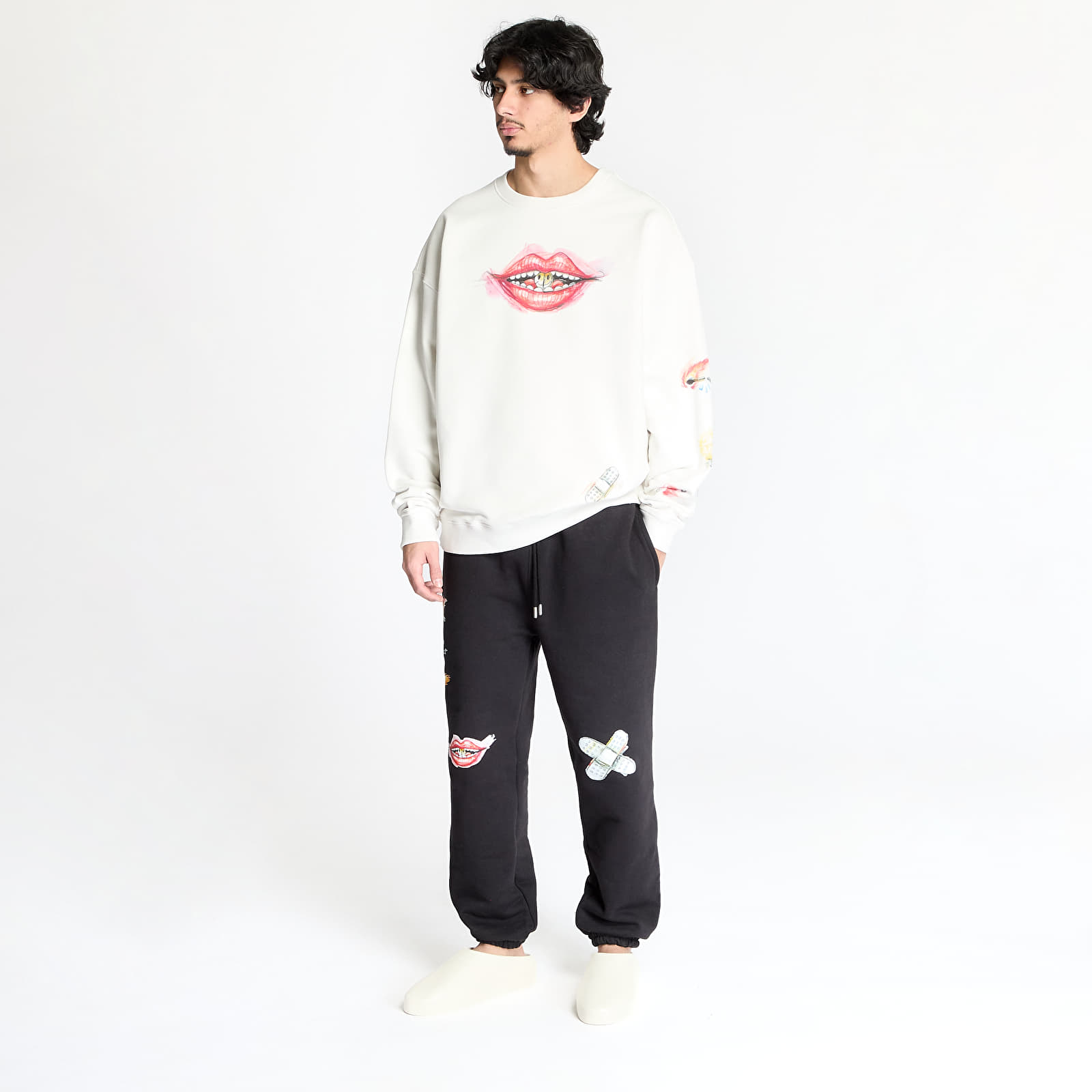 Mikiny FTSHP x Kurňavka Crewneck UNISEX Off White