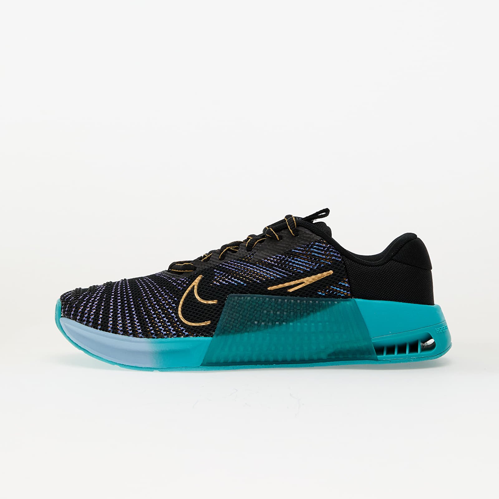 Women's shoes Nike W Metcon 9 Amp Black/ Black-Dusty Cactus-Psychic Blue-Deep Night