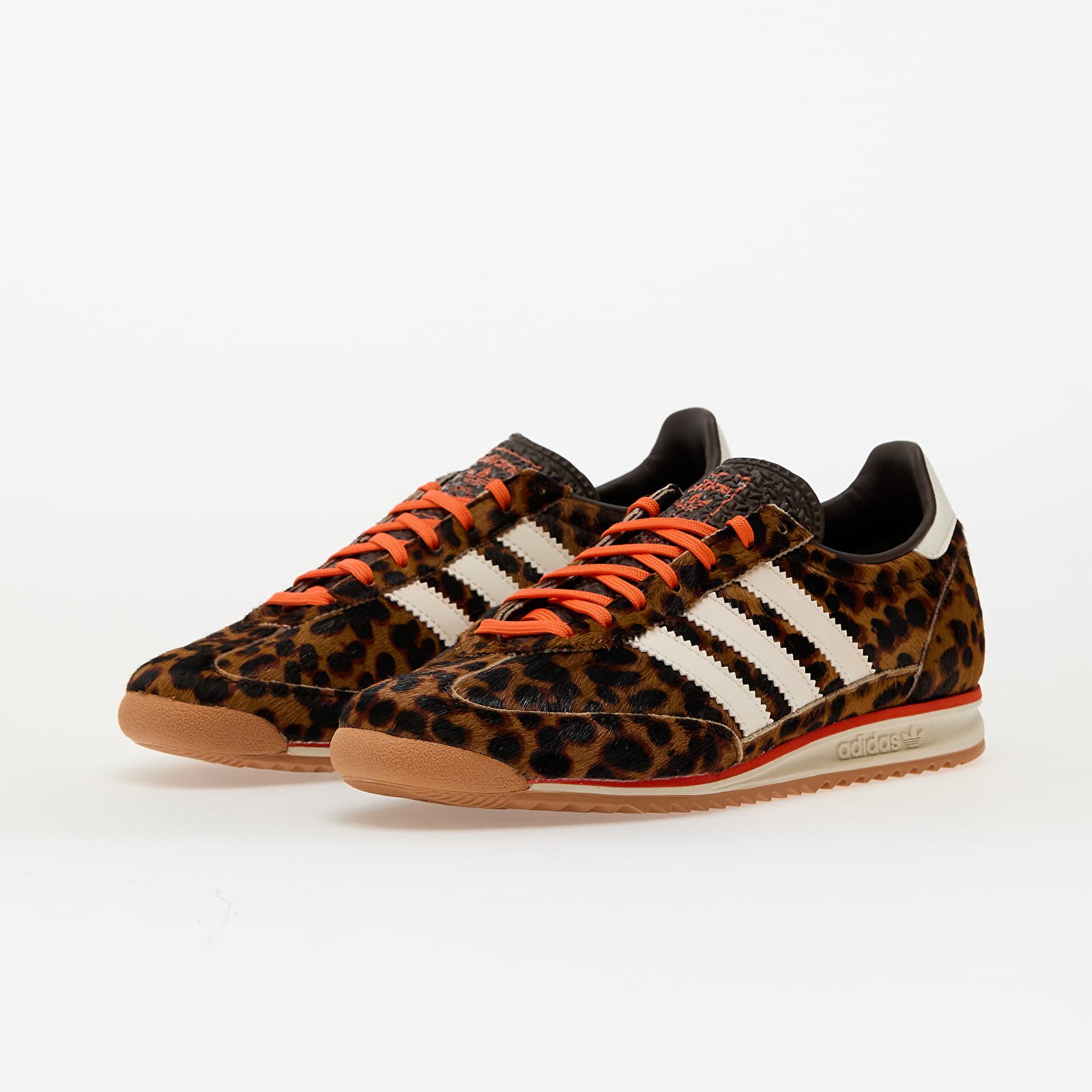 Dámské tenisky a boty adidas SL 72 Og W Dark Brown/ Off White/ Semi Impact Orange