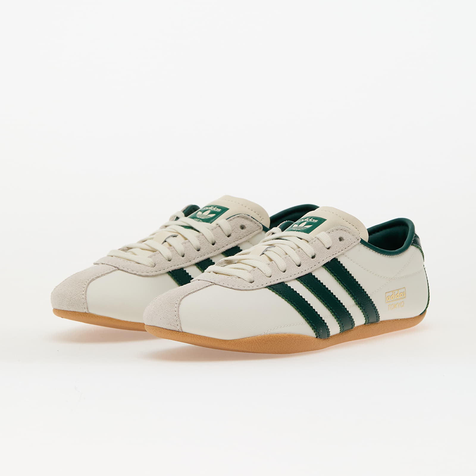 Sapatos de mulher adidas Tokyo W Off White/ Collegiate Green/ Gold Metallic
