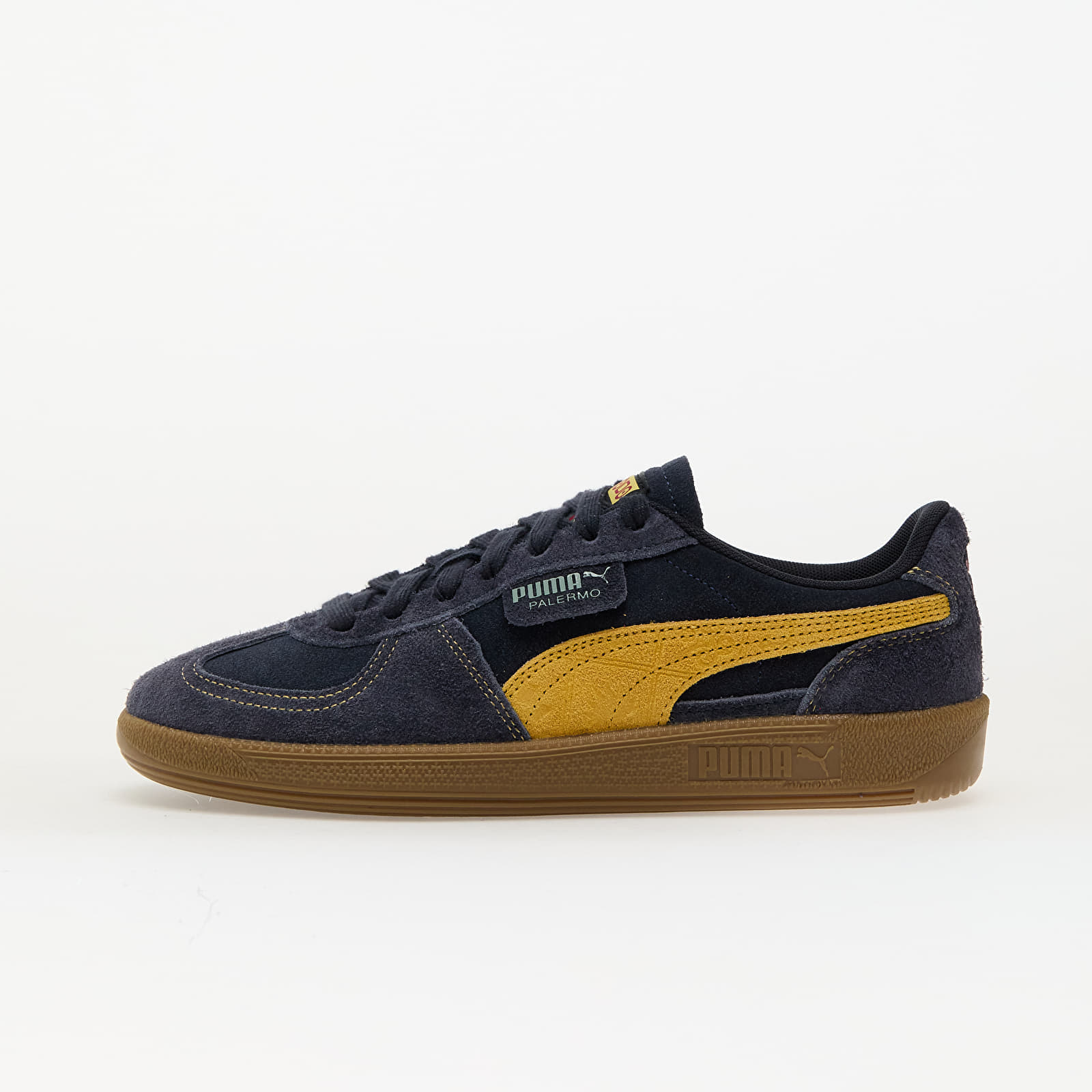 Levně Tenisky Puma Palermo Road To Unity Puma Black-Puma Green