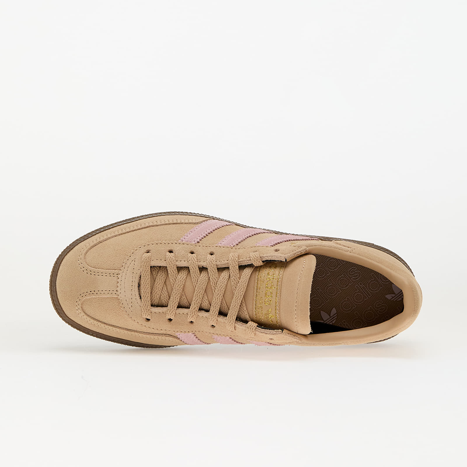 Dámské tenisky a boty adidas Handball Spezial W Warm Sand/ Clear Pink/ Gum5