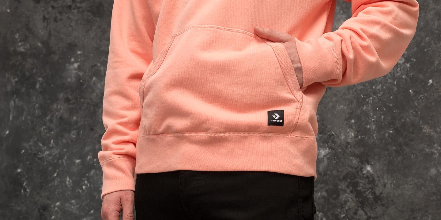 Hoodies and sweatshirts Converse Golf le Fleur Essentials Pullover Hoodie Peach Pearl