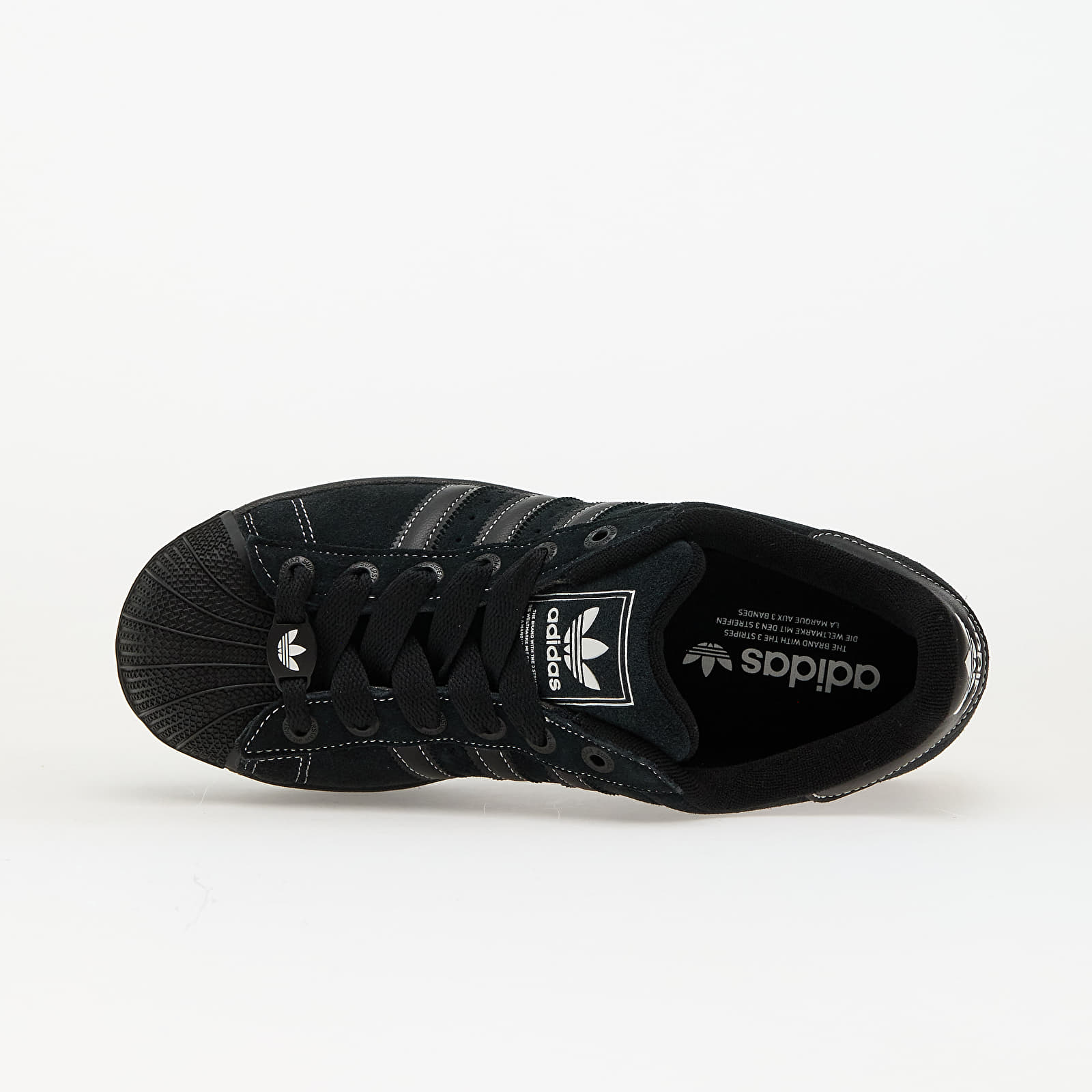 Men's shoes adidas Superstar II Core Black/ Core Black/ Ftw White
