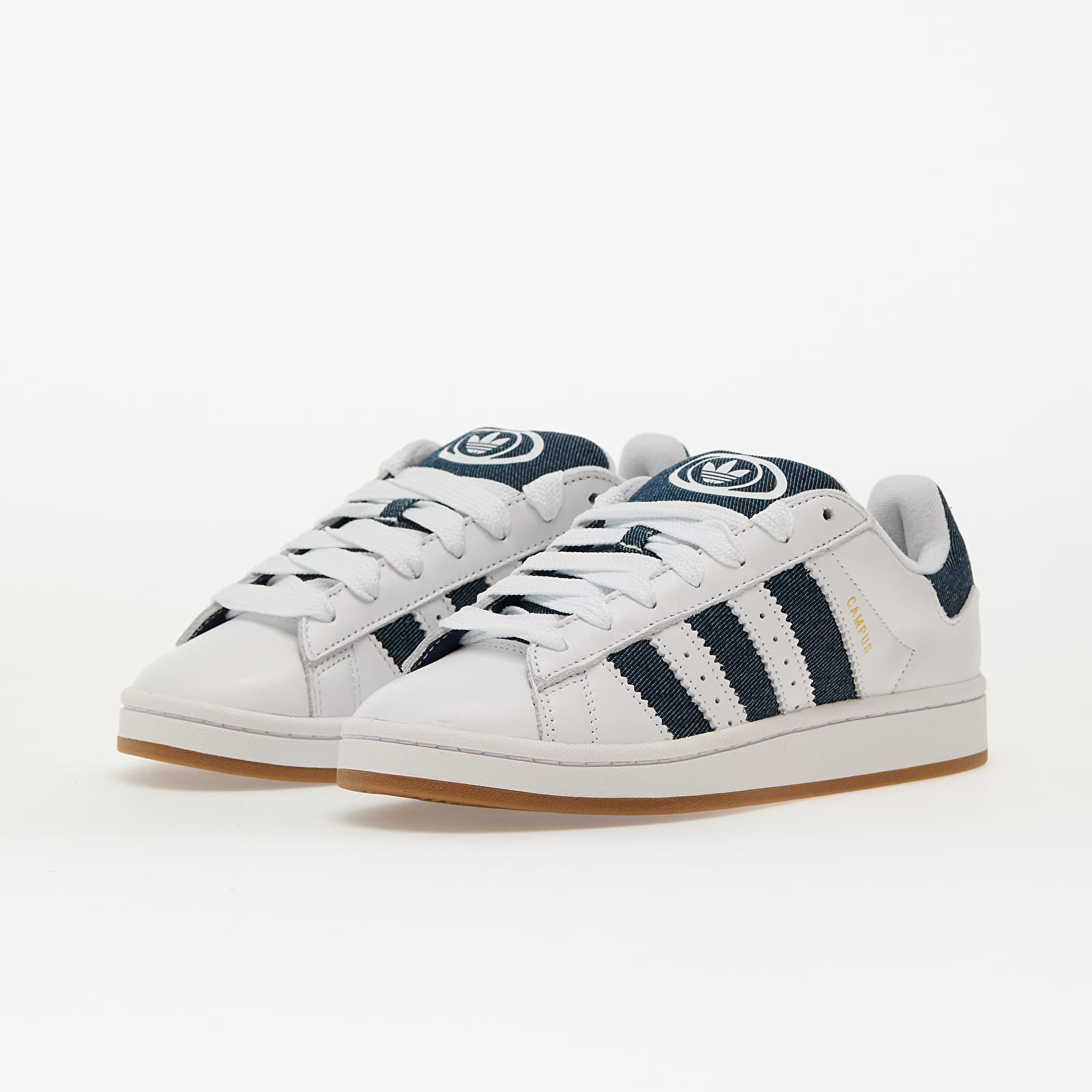 Men's shoes adidas Campus 00s Ftw White/ Night Indigo/ Gold Metallic
