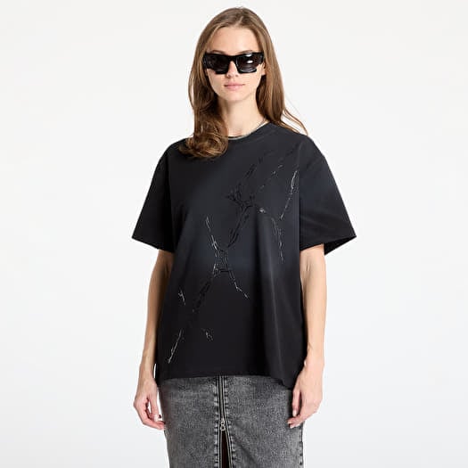 T-shirt HELIOT EMIL Fluxus Tee UNISEX Black