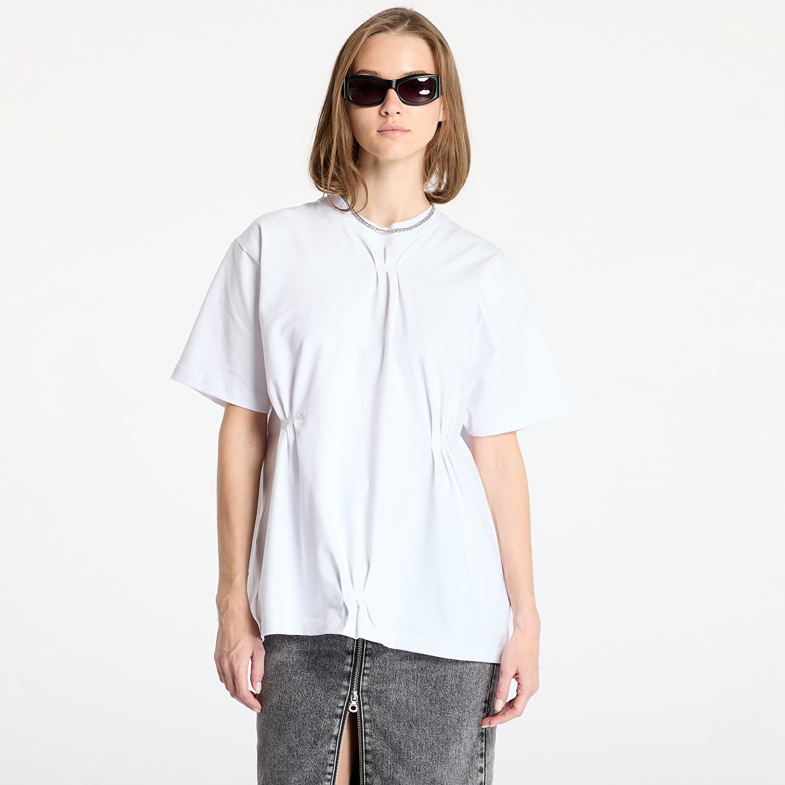T-paidat HELIOT EMIL Petrichor Tee UNISEX White