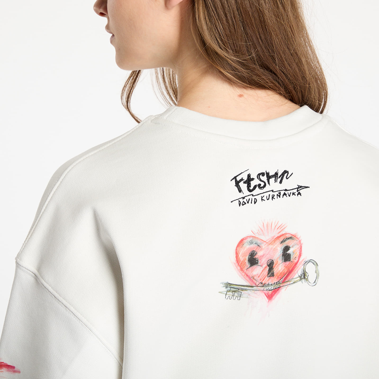 Mikiny FTSHP x Kurňavka Crewneck UNISEX Off White