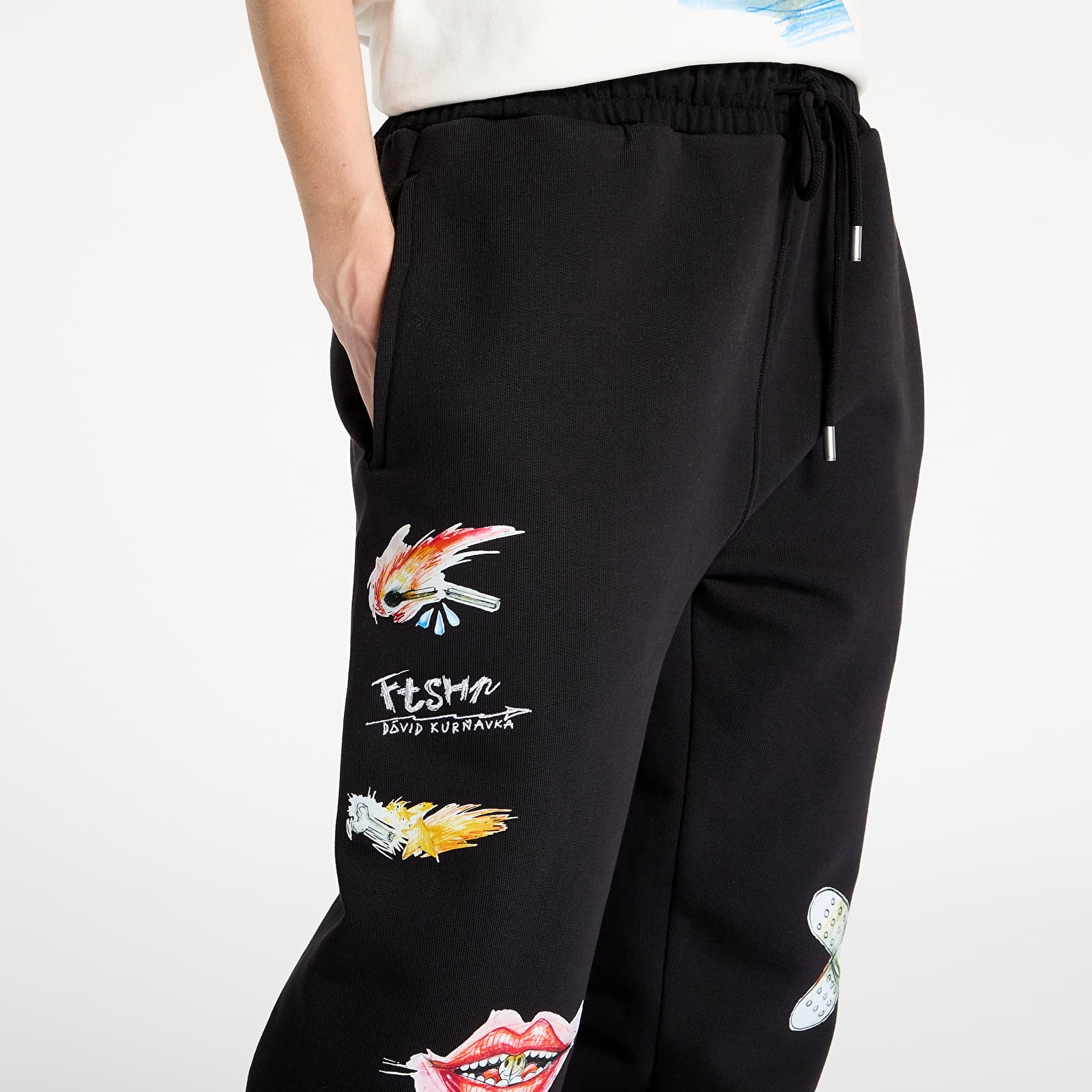 Jogger Pants FTSHP x Kurňavka Sweatpants UNISEX Black
