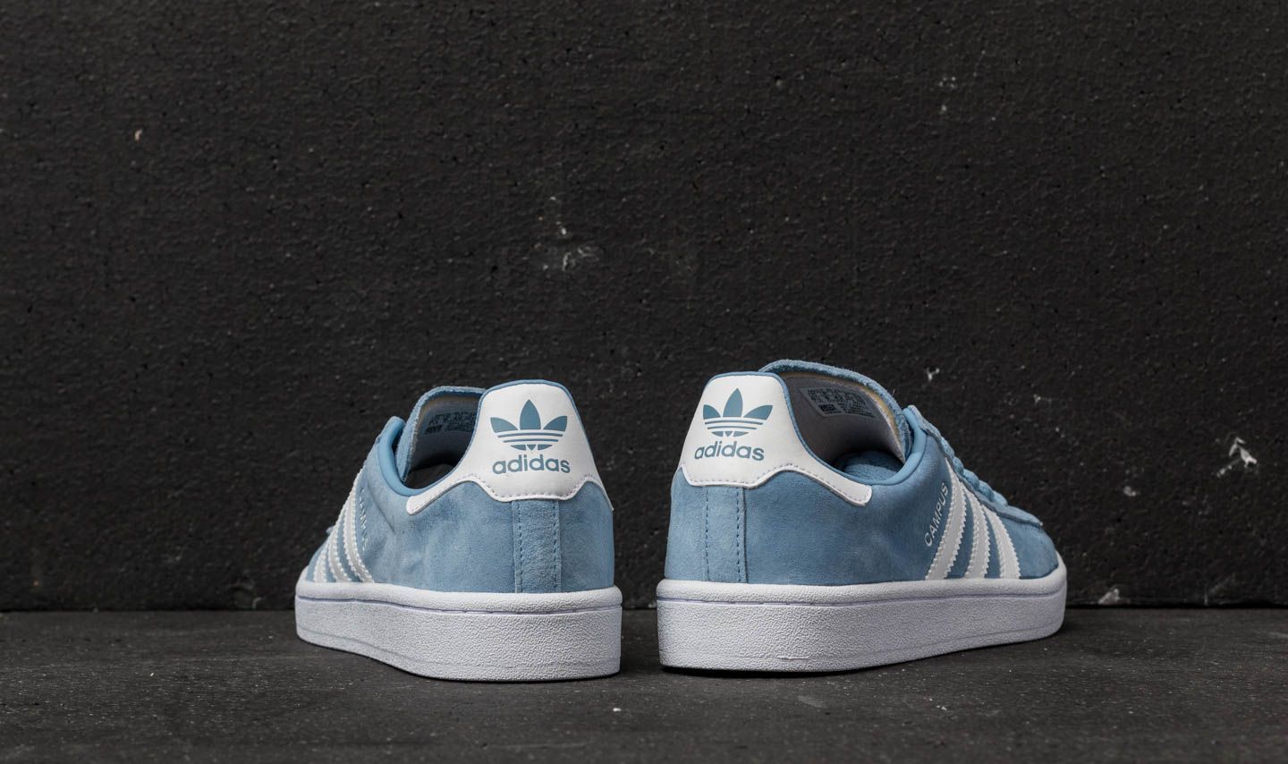 Adidas campus ash blue hotsell