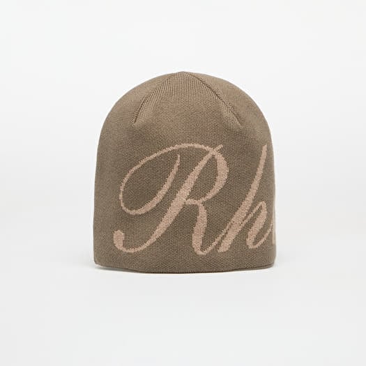 Čepice Rhude Script Beanie Brown/ Tan