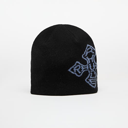 Čepice Rhude Cross Beanie Black/ Blue