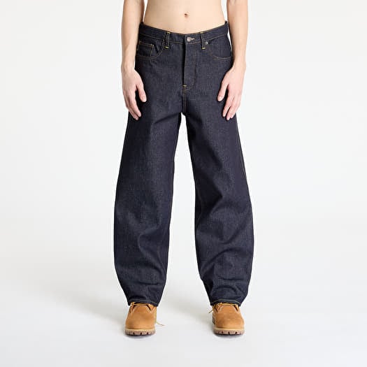 Kavbojke PLEASURES Formula Baggy Jeans Raw Indigo