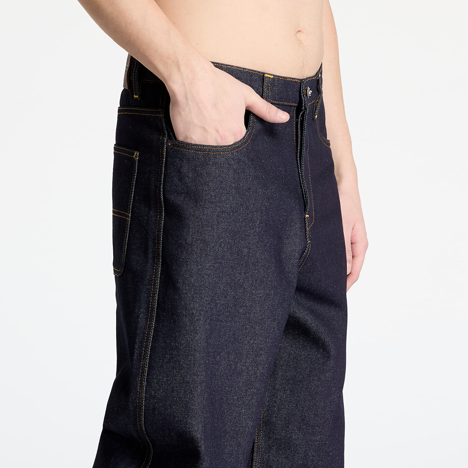 Džíny PLEASURES Formula Baggy Jeans Raw Indigo