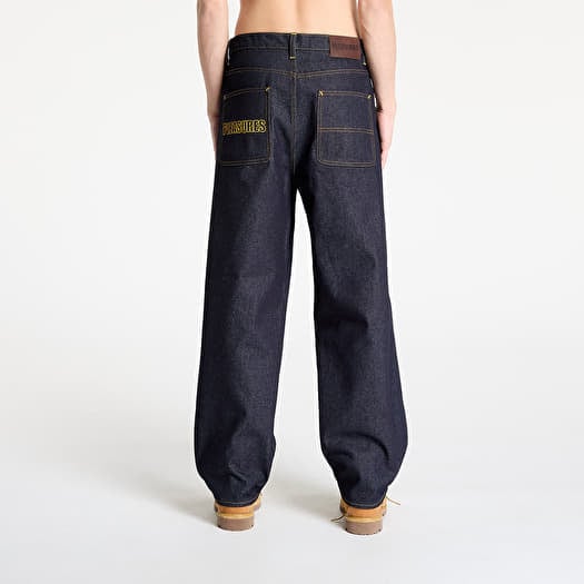 Jeans PLEASURES Formula Baggy Jeans Raw Indigo Footshop