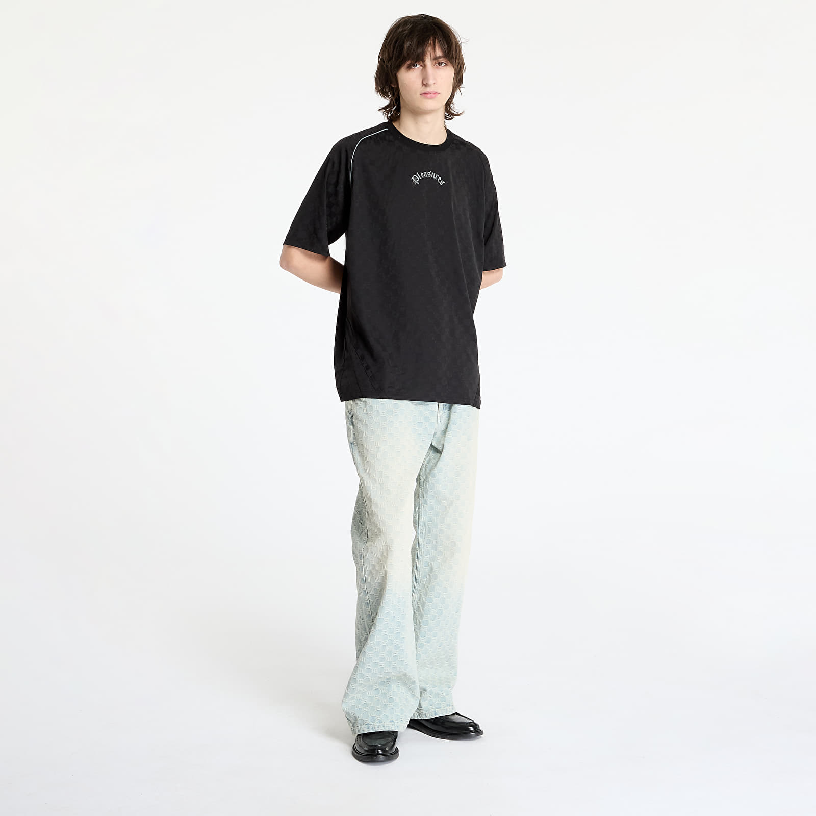 T-Shirts PLEASURES Late Sport T-Shirt Black