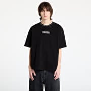 PLEASURES Cut Here Heavyweight T-Shirt Black