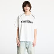 PLEASURES Crumble Heavyweight Raglan White