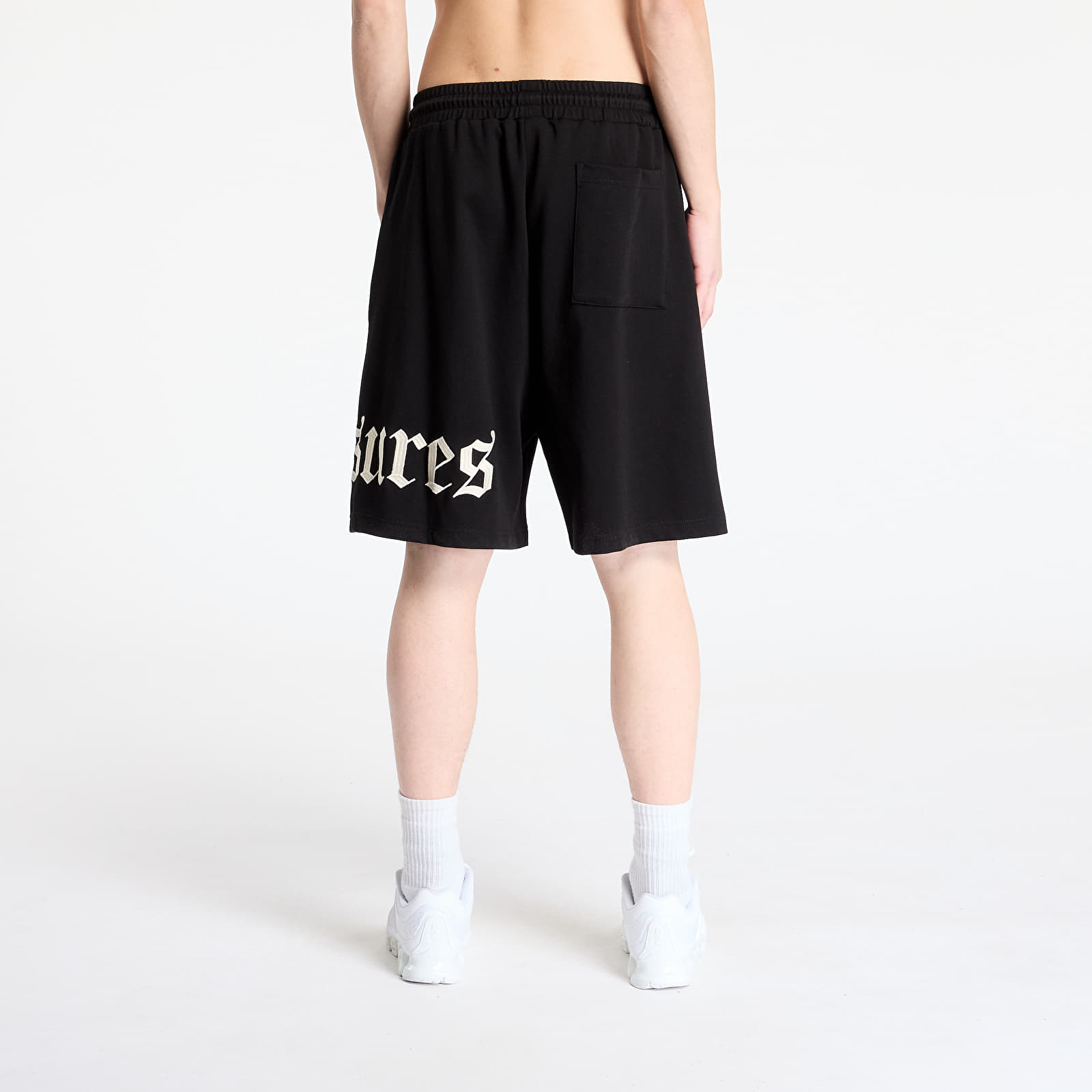 Pánské kraťasy PLEASURES Oe Wide Shorts Black