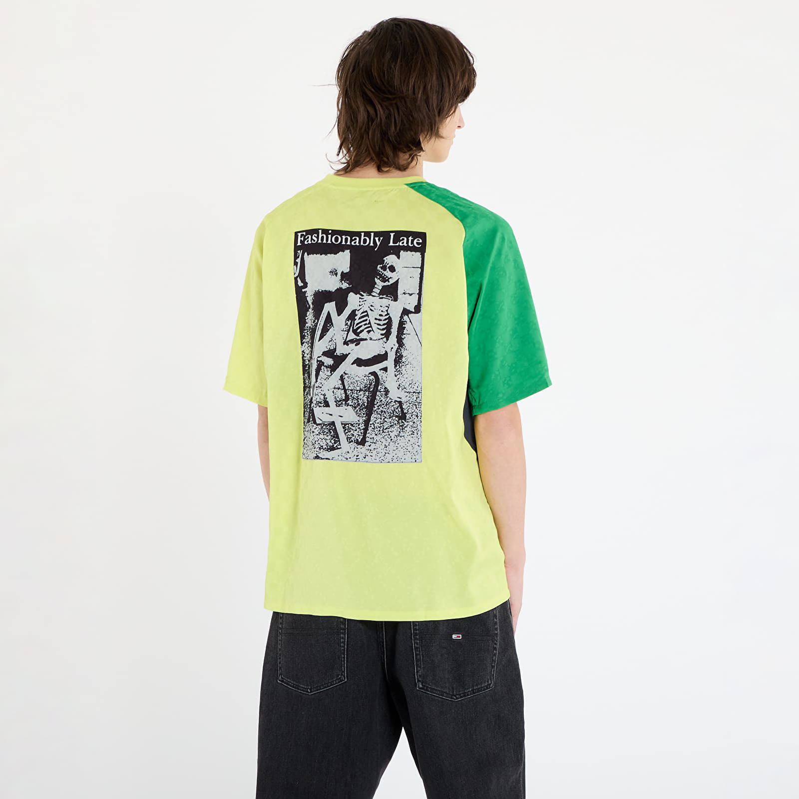 Trička PLEASURES Late Sport T-Shirt Yellow