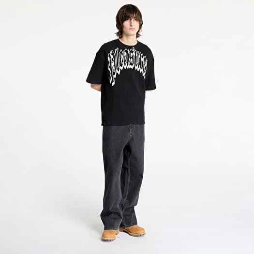T-shirts PLEASURES Twitch Waffle T-Shirt Black | Footshop