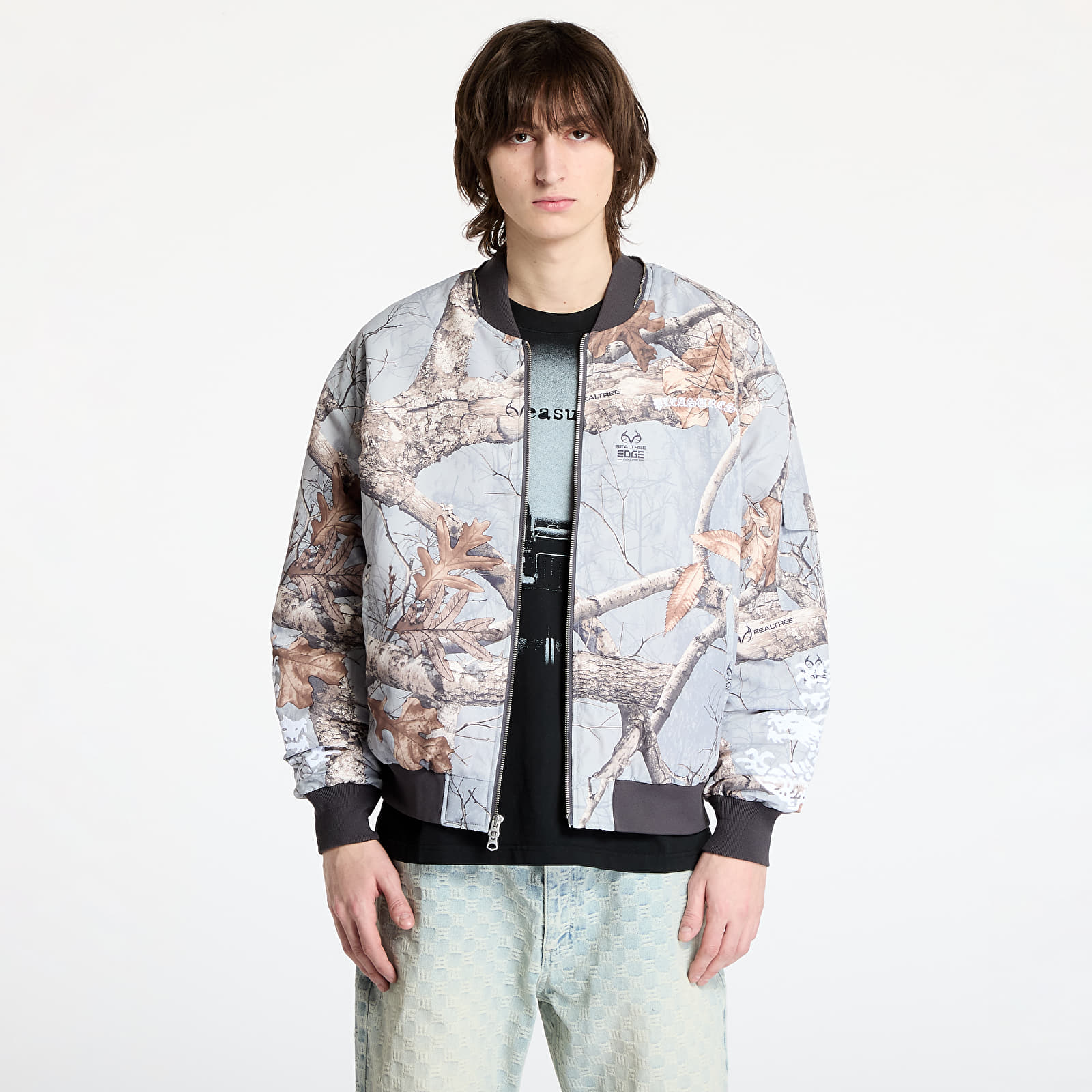 Bombery PLEASURES Dragon Bomber Grey Edge