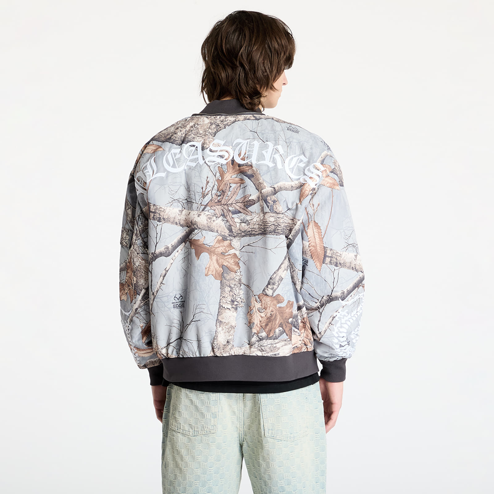Bombery PLEASURES Dragon Bomber Grey Edge