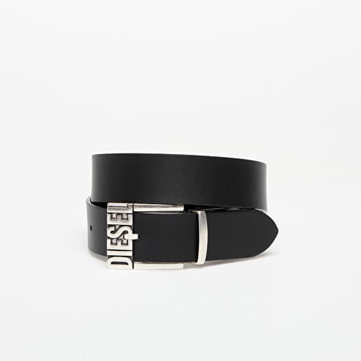 Diesel Diesel Logo Rev B-Shift II Belt Black/ Dark Brown