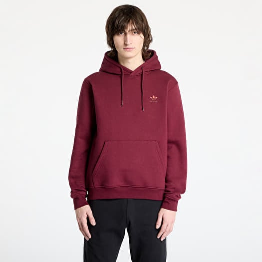 adidas Trefoil Essentials Hoodie Shadow Red