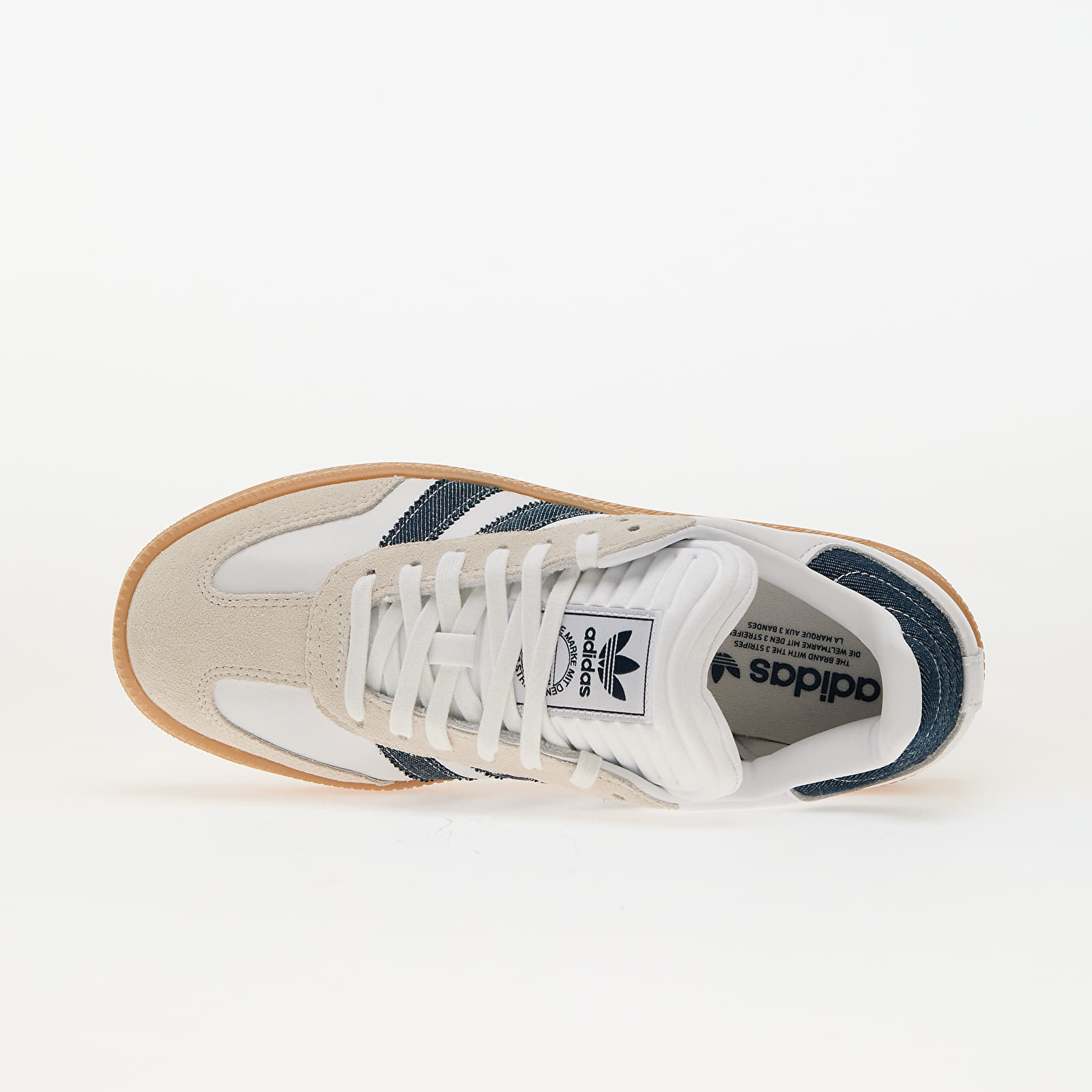 Pánské tenisky a boty adidas Samba Xlg Ftw White/ Night Indigo/ Core White