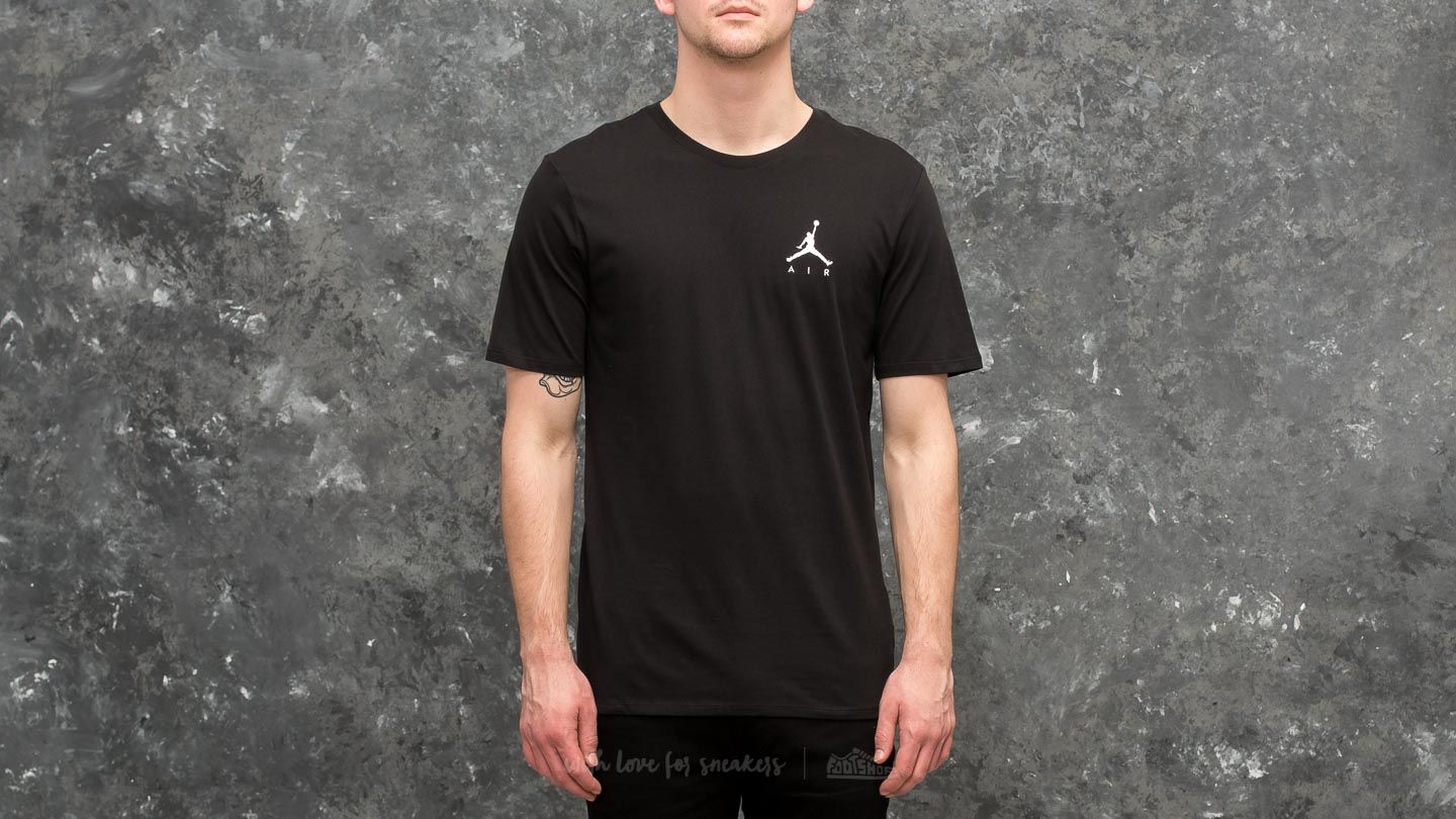 Tričká Jordan Sportswear Jumpan Air Embroidered Tee Black